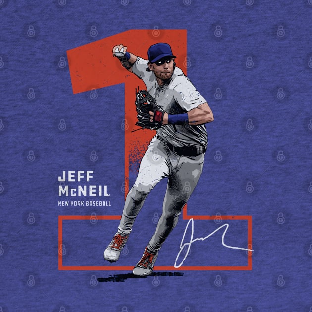 Jeff McNeil New York M Outline by danlintonpro